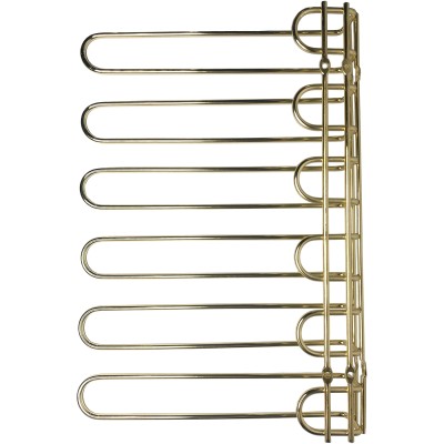 Glasophæng Guld Loftsmonteret Længde 450mm 20 vinglas | Adexa WGR5G
