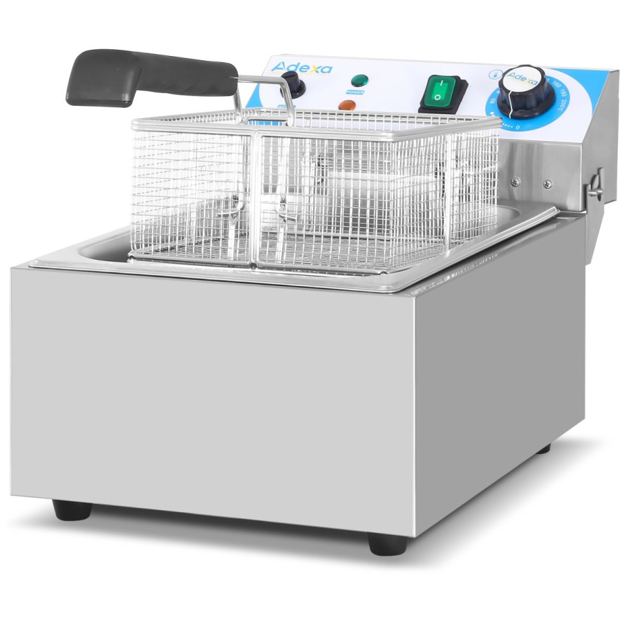 Professionel elektrisk friture 8 liter 2.5kW | Adexa WH101A
