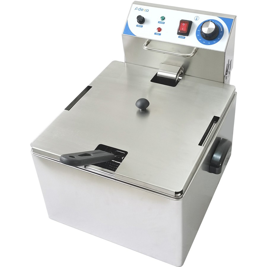Professionel elektrisk friture 12 litres 3kW | Adexa WH161A