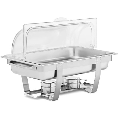 Chafing Dish Plastic Roll Top GN1/1 Rustfrit stål 9 liter | Adexa WH633A2