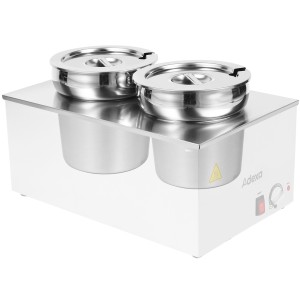 Suppekedelindsats til vandbad / suppevarmer GN1/1 2 x 7 liter | Adexa WH706627P