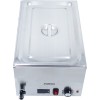 Vandbad inklusive 1xGN1/1 kantin med låg Digital kontrol Tap | Adexa WH7066CT