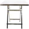 Klapbord i rustfrit stål 600x600x700mm | Adexa WHBT6060