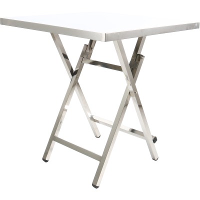 Klapbord i rustfrit stål 600x600x700mm | Adexa WHBT6060