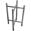 Slagterblok / Skæreblok med stativ Polyethylen / Rustfrit stål ⌀520*750mm | Adexa WHCY0303
