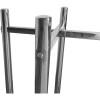 Slagterblok / Skæreblok med stativ Polyethylen / Rustfrit stål ⌀520*750mm | Adexa WHCY0303