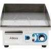 Professionel stegepande glat 1 zone 358x393mm 2kW elektrisk | Adexa WHEG810AF