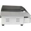 Professionel stegeplade glat 1 zone 3kW elektrisk | Adexa WHEG818AF
