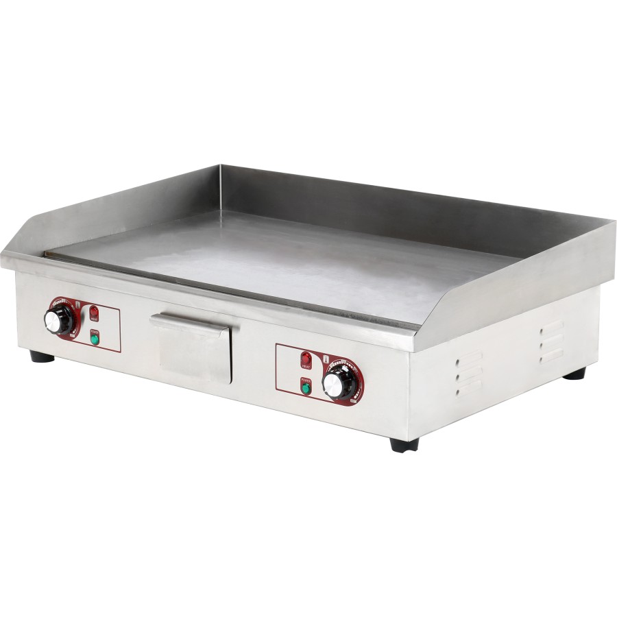 Kommerciel Stegeplade Glat 2 zoner 728x393mm 4,4kW Elektrisk | Adexa WHEG820AF