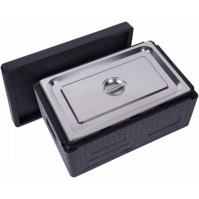 Thermobox 32 liter inkl. 1xGN1/1 kantin med låg og bærehåndtag | Adexa WHEPP111