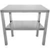 Øverste hylde/serveringshylde 2 niveauer 600x335x700mm Rustfrit stål | Adexa WHES603470