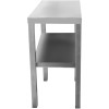 Øverste hylde/serveringshylde 2 niveauer 600x335x700mm Rustfrit stål | Adexa WHES603470