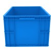 Opbevaringskasse i plast, stabelbar, 600 x 400 x 230 mm, blå | Adexa WHEU4622B
