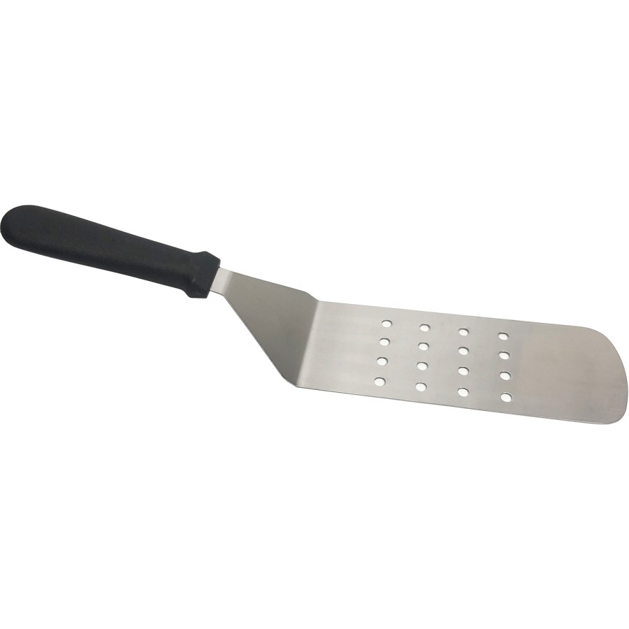 Spatel/serveringsske perforeret 365mm rustfrit stål/plast | Adexa WHK052