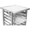 Stativ i rustfrit og galvaniseret stål til 6 x 600x400mm og GN1/1-kantiner 800x700x900mm | Adexa WHMTR7080