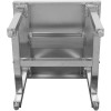 Stativ / palle / lav arbejdsbænk i rustfrit stål 500x500x400mm | Adexa WHPS5050