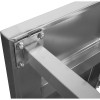 Stativ / palle / lav arbejdsbænk i rustfrit stål 500x500x400mm | Adexa WHPS5050