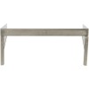 Væghylde 1 niveau 3 sider opretstående 1200x400x254mm Rustfrit stål | Adexa WSW400120B
