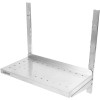 Væghylde Perforeret 2 hylder Rustfrit stål 1000x350x600mm | Adexa WSWB35100P