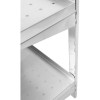 Væghylde Perforeret 2 hylder Rustfrit stål 1000x350x600mm | Adexa WSWB35100P