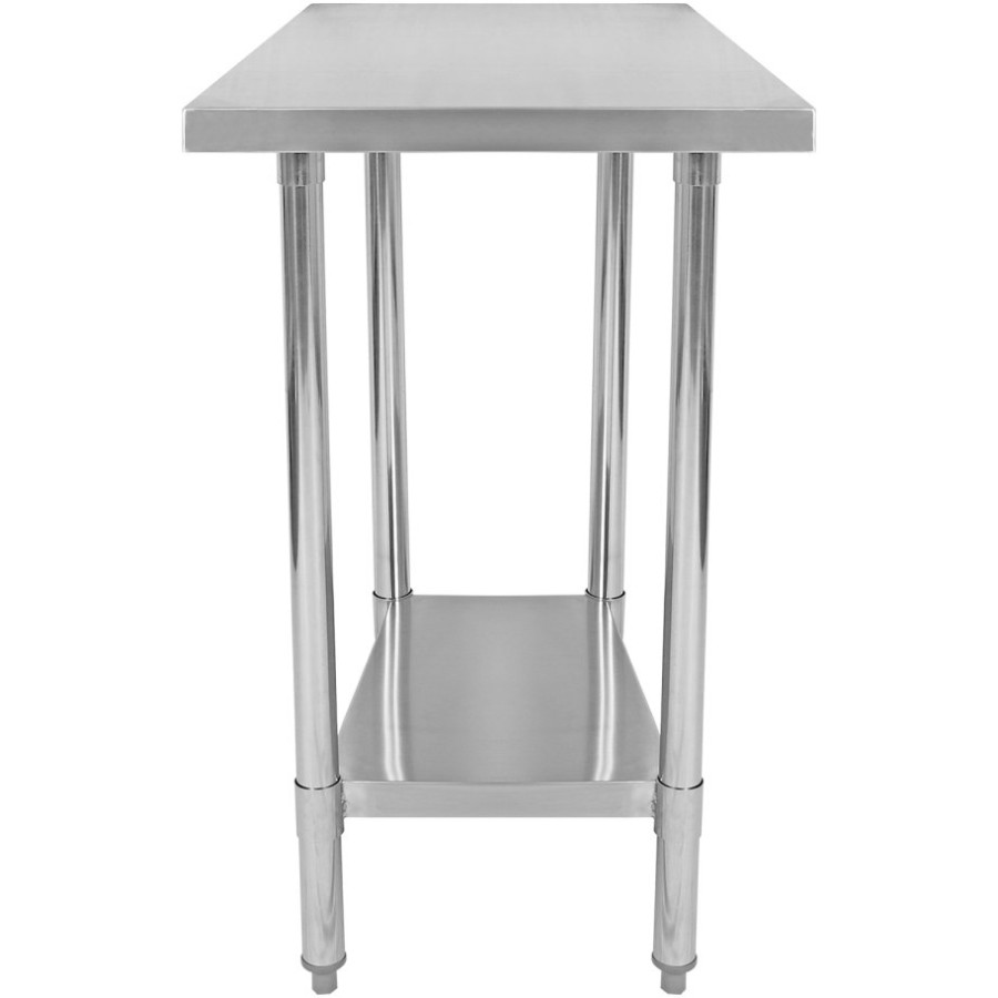 Arbejdsbord med to niveauer i rustfrit stål 450x700x900mm | Adexa WT7045WO