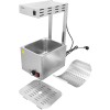 Pommes frites-varmer med varmelampe GN1/2 | Adexa XDIFCW8