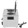 Professionel pastakoger 2 kurve 8 liter Bordplade | Adexa XDPAC8