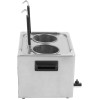 Professionel pastakoger 2 kurve 8 liter Bordplade | Adexa XDPAC8
