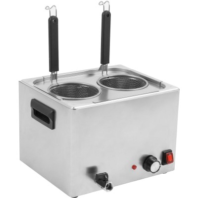 Professionel pastakoger 2 kurve 8 liter Bordplade | Adexa XDPAC8