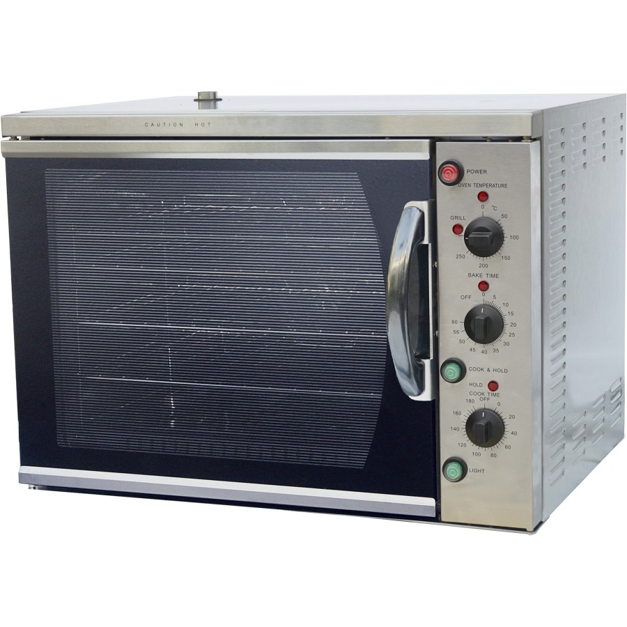 Professionel varmluftsovn med Cook & Hold & Grill 4 x GN1/1 Elektrisk | Adexa YSD6A