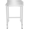 Arbejdsbord til højre side uden underhylde bagkant bag & højre 600x600x965mm | Adexa DWL6060R