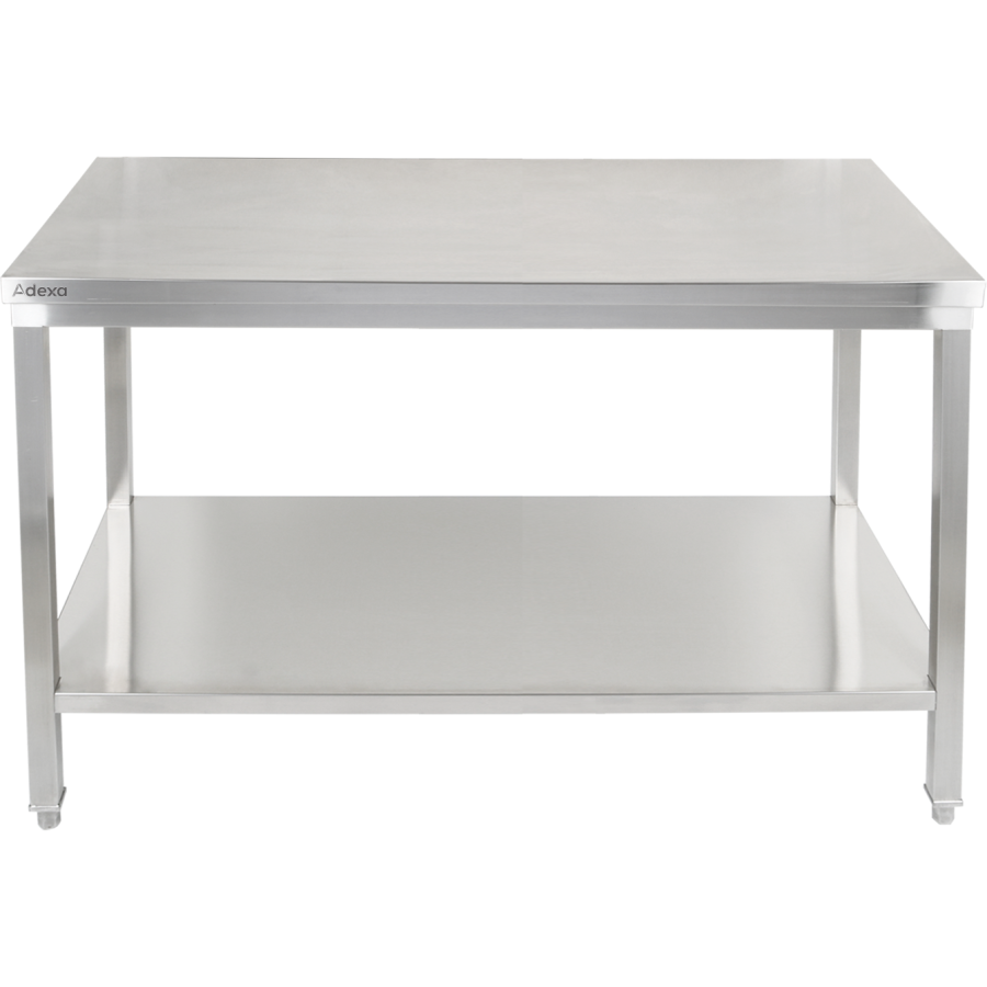 Premium arbejdsbord med underhylde 304 rustfrit stål egnet til udendørs brug 1500x600x900mm | Adexa Elite ET260150