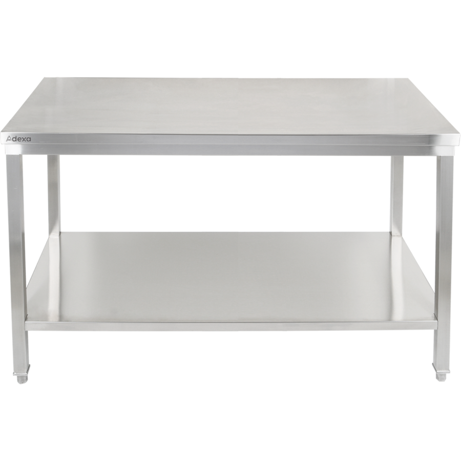 Premium arbejdsbord med underhylde 304 rustfrit stål egnet til udendørs brug 1600x600x900mm | Adexa Elite ET2160