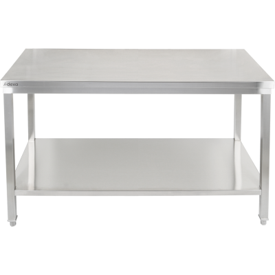 Premium arbejdsbord med underhylde 304 rustfrit stål egnet til udendørs brug 1800x600x900mm | Adexa Elite ET260180