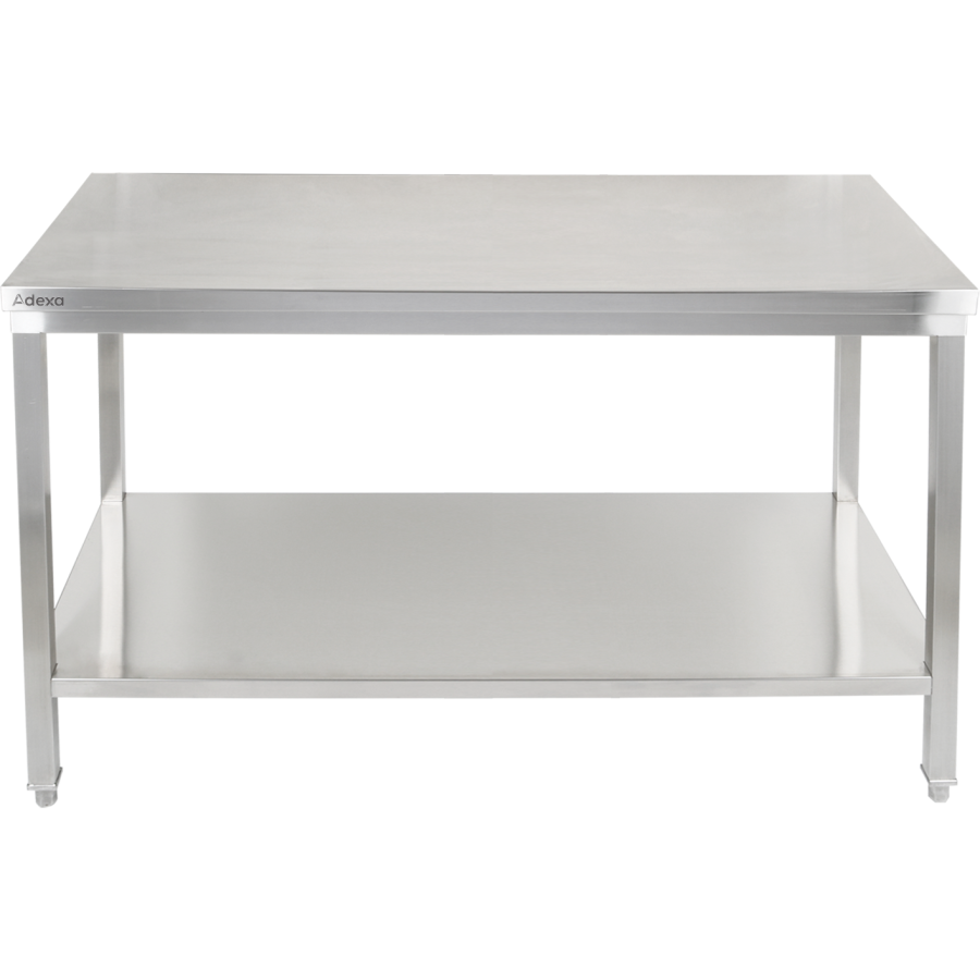Premium arbejdsbord med underhylde 304 rustfrit stål egnet til udendørs brug 1800x600x900mm | Adexa Elite ET260180