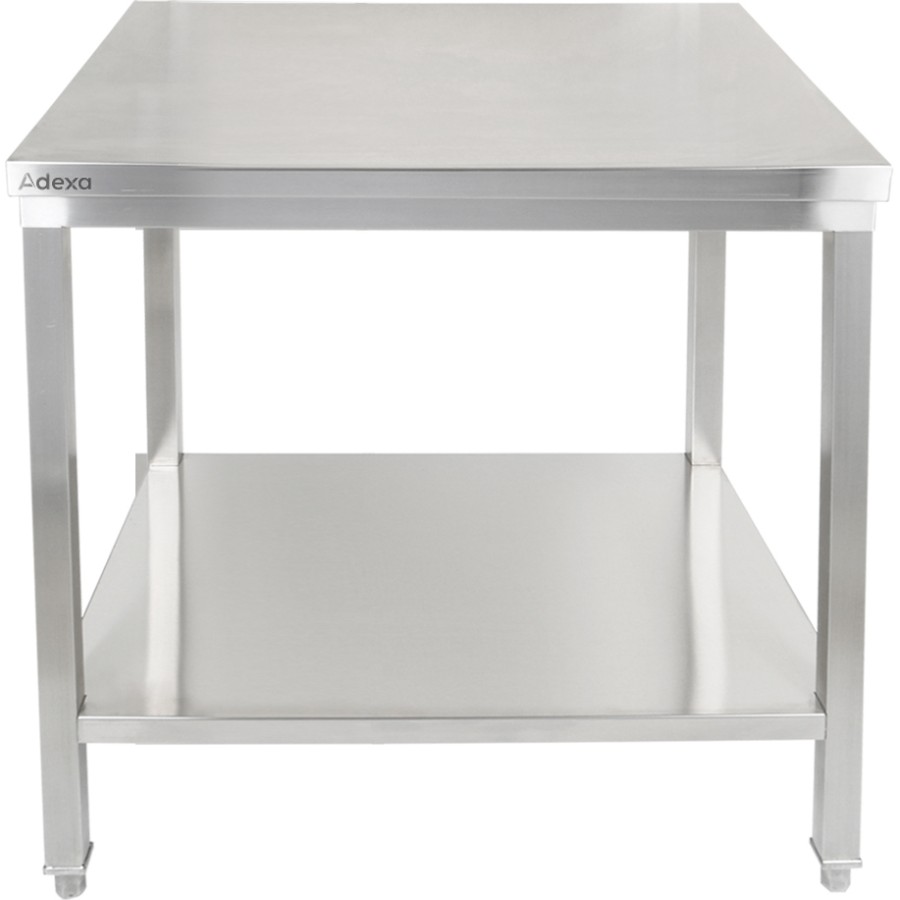Premium arbejdsbord med underhylde 304 rustfrit stål egnet til udendørs brug 400x600x900mm | Adexa Elite ET26040