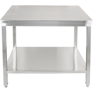 Premium arbejdsbord med underhylde 304 rustfrit stål egnet til udendørs brug 800x600x900mm | Adexa Elite ET26080