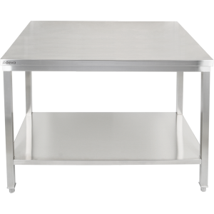 Premium arbejdsbord med underhylde 304 rustfrit stål egnet til udendørs brug 1200x700x900mm | Adexa Elite ET270120