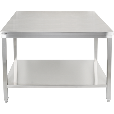 Premium arbejdsbord med underhylde 304 rustfrit stål egnet til udendørs brug 1200x700x900mm | Adexa Elite ET270120