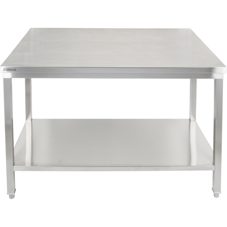 Premium arbejdsbord med underhylde 304 rustfrit stål egnet til udendørs brug 1400x700x900mm | Adexa Elite ET270140