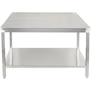 Premium arbejdsbord med underhylde 304 rustfrit stål egnet til udendørs brug 1500x700x900mm | Adexa Elite ET270150