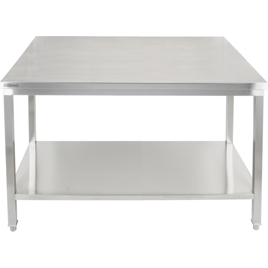 Premium arbejdsbord med underhylde 304 rustfrit stål egnet til udendørs brug 1500x700x900mm | Adexa Elite ET270150