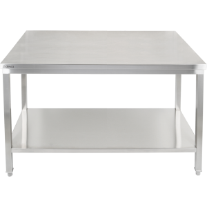 Premium arbejdsbord med underhylde 304 rustfrit stål egnet til udendørs brug 1600x700x900mm | Adexa Elite ET270160