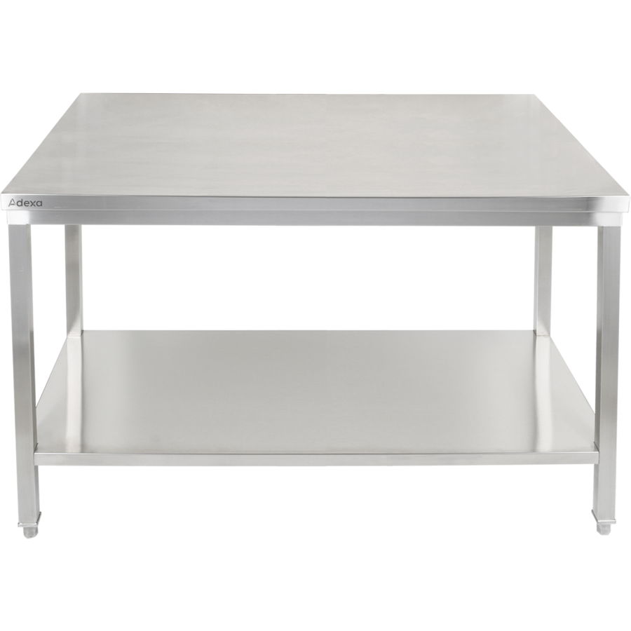 Premium arbejdsbord med underhylde 304 rustfrit stål egnet til udendørs brug 1600x700x900mm | Adexa Elite ET270160