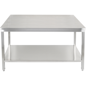 Premium arbejdsbord med underhylde 304 rustfrit stål egnet til udendørs brug 2000x700x900mm | Adexa Elite ET270200