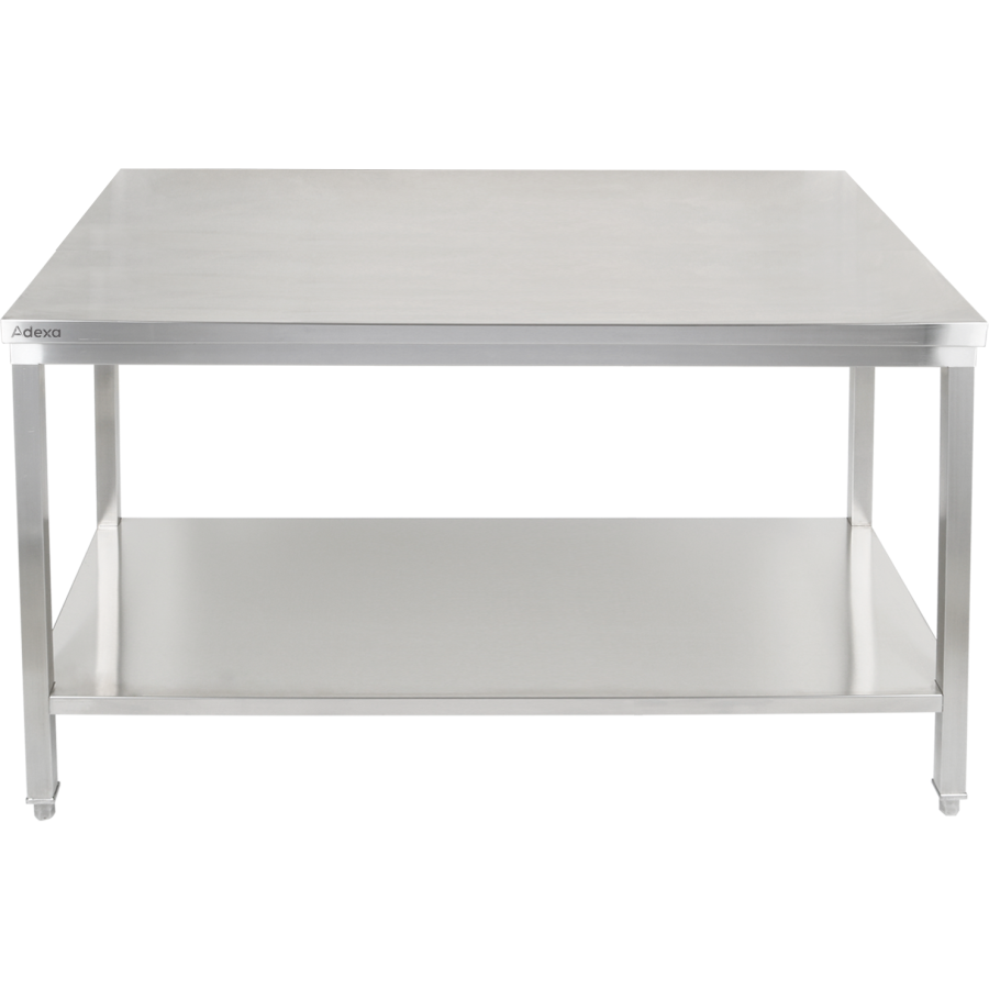 Premium arbejdsbord med underhylde 304 rustfrit stål egnet til udendørs brug 2000x700x900mm | Adexa Elite ET270200