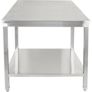 Premium arbejdsbord med underhylde 304 rustfrit stål egnet til udendørs brug 600x700x900mm | Adexa Elite ET27060