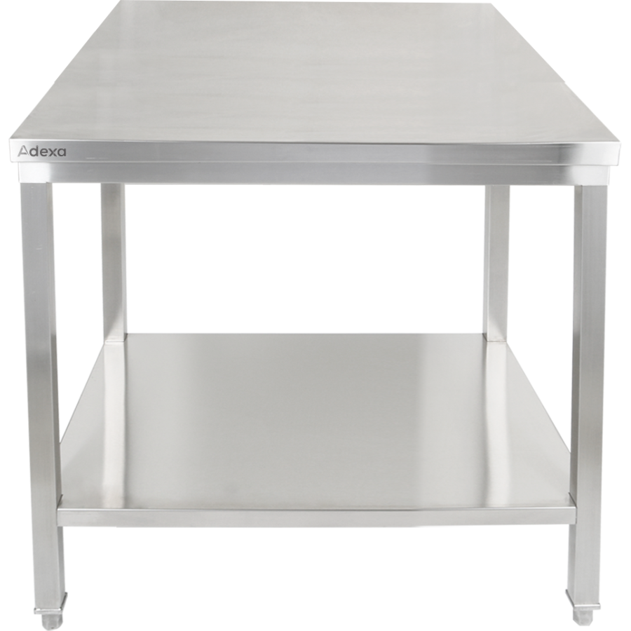 Premium arbejdsbord med underhylde 304 rustfrit stål egnet til udendørs brug 600x700x900mm | Adexa Elite ET27060