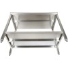 Premium arbejdsbord med underhylde 304 rustfrit stål egnet til udendørs brug 400x600x900mm | Adexa Elite ET26040