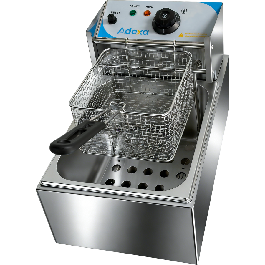 Professionel Friture, 6 liter, 2,5 kW, bordmodel | Adexa IEF81
